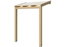 Skan Holz Vordach Prerow 203 cm x 128 cm Natur Unbehandelt