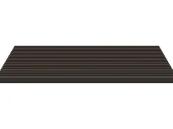 Stufe Trimax für Außentreppe Gardentop Dunkelbraun 80 cm