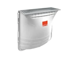 Therm Lichtschacht inkl. Rost und Montageset 100 cm x 100 cm