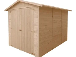 TIMBELA Holzgarage M105 6 m² mit Fenster ohne Boden