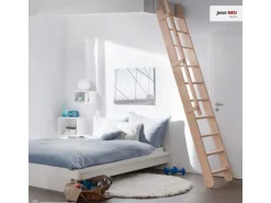 Treppen Intercon Raumspartreppe Easy Step Massivholz Buche Einseitiges GelÀnder
