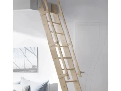 Treppen Intercon Raumspartreppe Easy Step Massivholz Fichte Beidseitiges GelÀnder