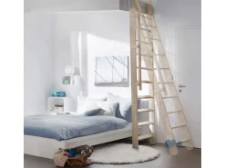 Treppen Intercon Raumspartreppe Easy Step Massivholz Fichte Beidseitiges Geländer