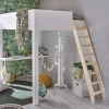 Treppen Intercon Raumspartreppe Hochbettleiter Safe Step 10 Stufen bis max. 240 cm