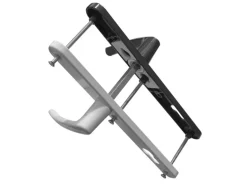 Türgriff-Garnitur Aluminium Weiß Antrazit 92 mm