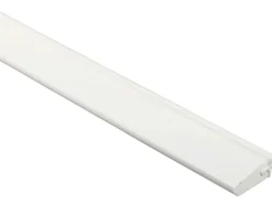 Tür- und Fensterleiste m. Dichtung 21 x 9 mm 2,2 m Weiß