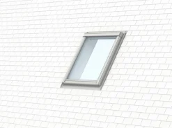 Velux Eindeckrahmen EDS FK06 2000 Schiefer Stehfalz inkl. BDX 66 x 118 cm