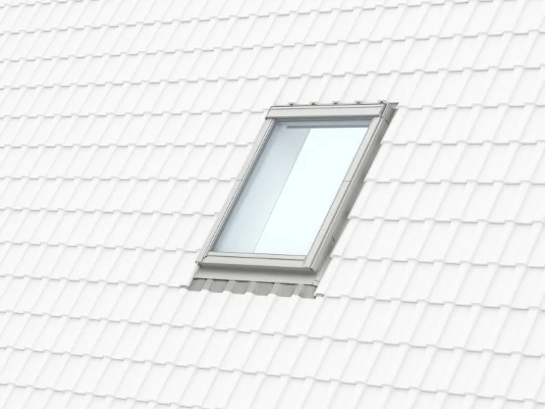 Velux Eindeckrahmen EDZUK042000 Ziegel inkl. Dämm-Anschlussset BDX 134 x 98 cm