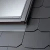 Velux Eindeckrahmen Schiefer Schichtstück 140 cm x 78 cm Anthrazit