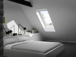 Velux Klapp-Schwing Fenster GPU SK06 0069 Energie Hitzeschutz Weiß 114 x 118 cm