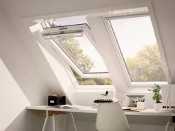 Velux Schwingfenster Kunststoff 55 cm x 98 cm GGU CK04 0070