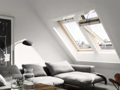 Velux Solarfenster GGL Integra Klar Lackiert Thermo Alu 118 cm x 78 cm