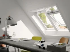 Velux Solarfenster GGU Integra Weiß Lackiert Thermo Alu 160 cm x 78 cm