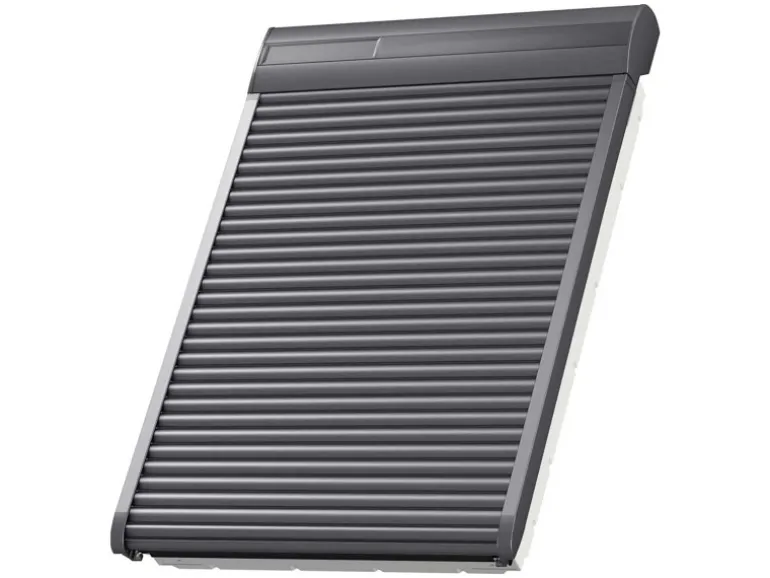 Velux Solar-Rollladen SSL CK02 0000S Alu. Dunkelgrau 55 cm x 78 cm