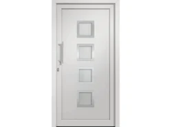 vidaXL Haustür Weiß 98x200 cm 279177