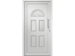vidaXL Haustür Weiß 98x208 cm 279257