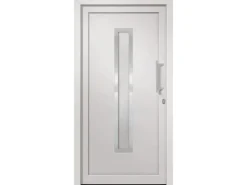 vidaXL Haustür Weiß 108x208 cm 279234