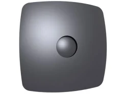 VLANO Badventilator ENSO 100 TH Dark mit Feuchtigkeitssensor und Nachlauf