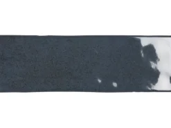 Wandfliese Nolita Steingut Blau Glasiert Glänzend 6,5 cm x 20 cm