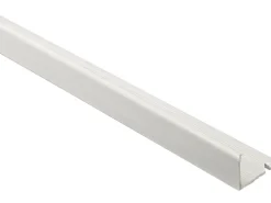 Winkelprofil PVC matt Weiß 8 mm x 2,5 m