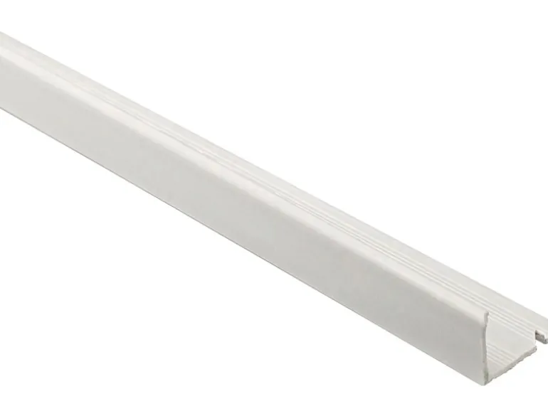 Winkelprofil PVC matt Weiß 8 mm x 2,5 m