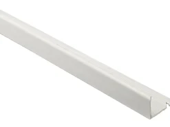 Winkelprofil PVC matt Weiß 10 mm x 2,5 m