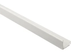 Winkelprofil PVC matt Weiß 6 mm x 2,5 m