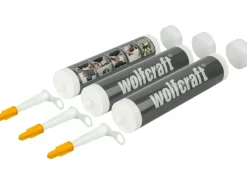 wolfcraft Leerkartuschen 3 Stück 310 ml