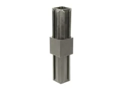 XD-Rohrverbinder gerade Schwarz für Ø 20 mm