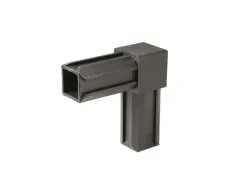 XD-Rohrverbinder 90° Schwarz für Ø 20 mm